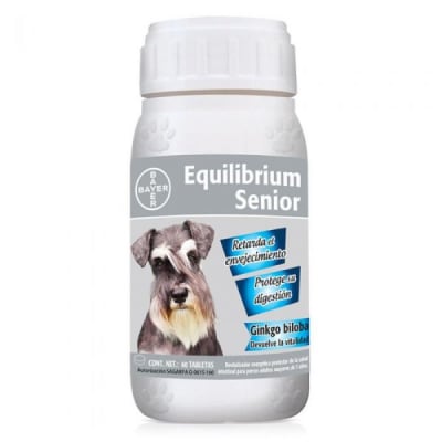 VITAMINA PERRO - BAYER - EQUILIBRIUM SENIOR VITAMINA PERRO - BAYER - EQUILIBRIUM SENIOR