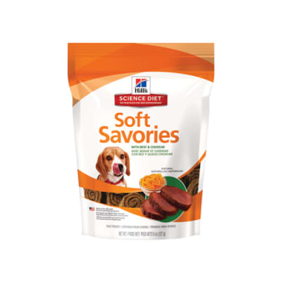 SNACK PERRO - HILLS - SOFT SAVORIES BEEF & CHEDDAR1