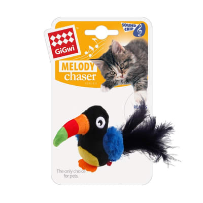 JUGUETE MASCOTA - GIGWI - TUCAN MELODY CHASER1