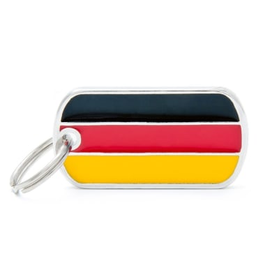 PLACA MASCOTA - MY FAMILY - GERMANY1