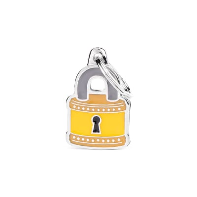PLACA MASCOTA - MY FAMILY - CHARMS PADLOCK1