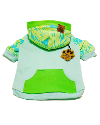 ROPA PERRO - FRANIMAL - HAWAIAN VERDE AGUA1