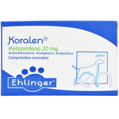 ANTIINFLAMATORIO - VIRBAC - KORALEN KETOPROFENO 20MG1