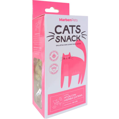 SNACK GATO - GALLETAS CATNIP SABOR ATUN