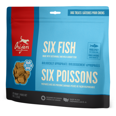 SNACK PERRO - ORIJEN - SIX FISH SNACK PERRO - ORIJEN - SIX FISH