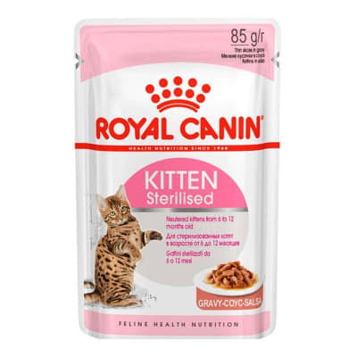 ALIMENTO HUMEDO GATO - ROYAL CANIN - POUCH KITTEN STERILISED1