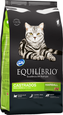 ALIMENTO GATO - EQUILIBRIO - CASTRADO HAIRBALL (1-7AÑOS)1