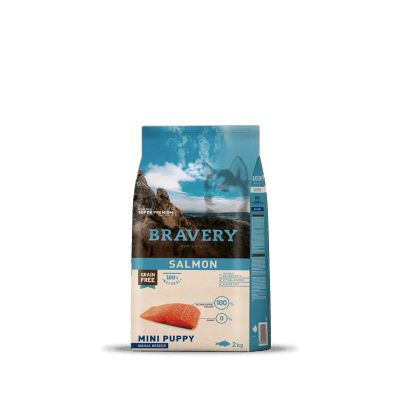 ALIMENTP PERRRO - BRAVERY - PUPPY SMALL BREED SALMON1