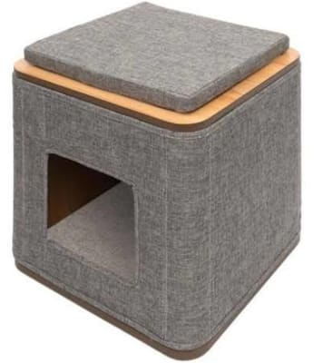 ESCONDITE CON RASCADOR GATO - CAT IT - VESPER CUBO1