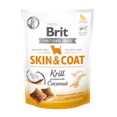 SNACK PERRO - BRIT CARE -  SNACK SKIN Y COAT 1