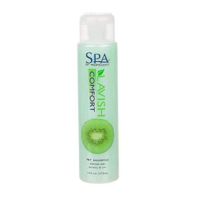 ASEO MASCOTAS - SPA TROPICLEAN - SHAMPOO LAVISH COMFORT KIWI1