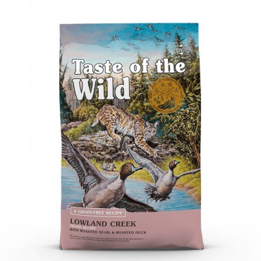 ALIMENTO GATO - TASTE OF THE WILD - LOWLAND CREEK (PATO) ALIMENTO GATO - TASTE OF THE WILD - LOWLAND CREEK (PATO)
