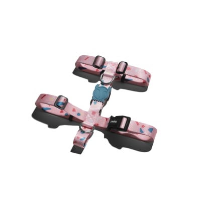 ARNES PERRO - ZEE DOG - TERRAZO ROSE H HARNESS ARNES PERRO - ZEE DOG - TERRAZO ROSE H HARNESS