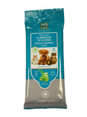 ASEO MASCOTA - MEN FOR SAN - TOALLITAS ELIMINADOR OLORES1