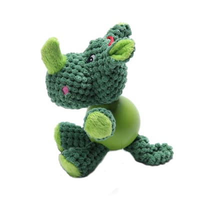 ANINAL PLUSH CON PELOTA - MASCAN - VERDE1