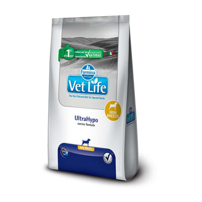 ALIMENTO PERRO - VETLIFE - ULTRAHIPOALERGENICO APTO PARA RAZAS PEQUEÑAS1