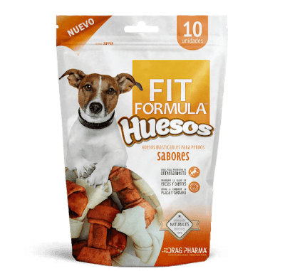 SNACK PERRO - FIT FORMULA - HUESOS SABORES SNACK PERRO - FIT FORMULA - HUESOS SABORES