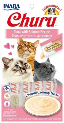 SNACK GATO - INABA - CHURU - ATUN CON SALMON SNACK GATO - INABA - CHURU - ATUN CON SALMON