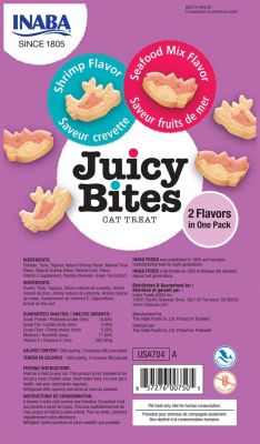 SNACK GATO - INABA - JUICY BITES - CAMARONES Y MARISCOS SNACK GATO - INABA - JUICY BITES - CAMARONES Y MARISCOS