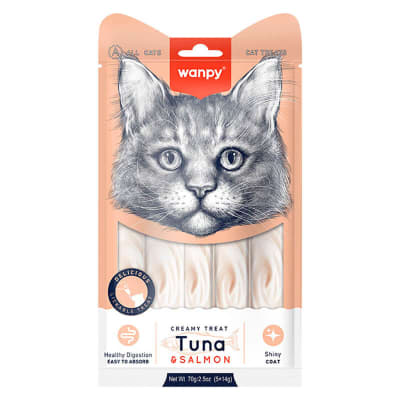 SNACK GATO - WANPY - CREAMY ATÚN CON SALMÓN1