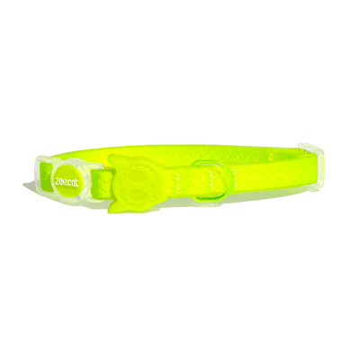 ACCESORIO GATO - ZEE CAT - COLLAR NEOPRO LIME2