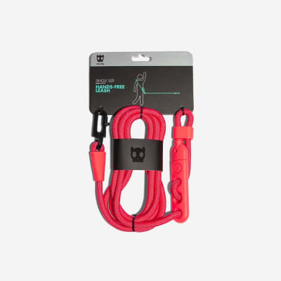 CORREA PERRO - ZEE DOG - HANDS FREE NEON CORAL3