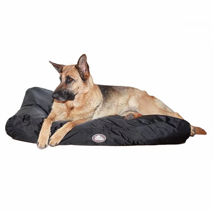 CAMA MASCOTA IMPERMEABLE CON MEMORIA - MASCAN - NEGRO 0