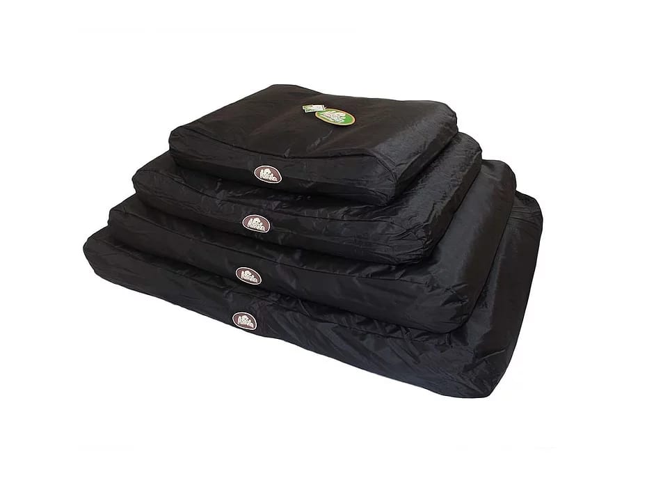 CAMA MASCOTA IMPERMEABLE CON MEMORIA - MASCAN - NEGRO3