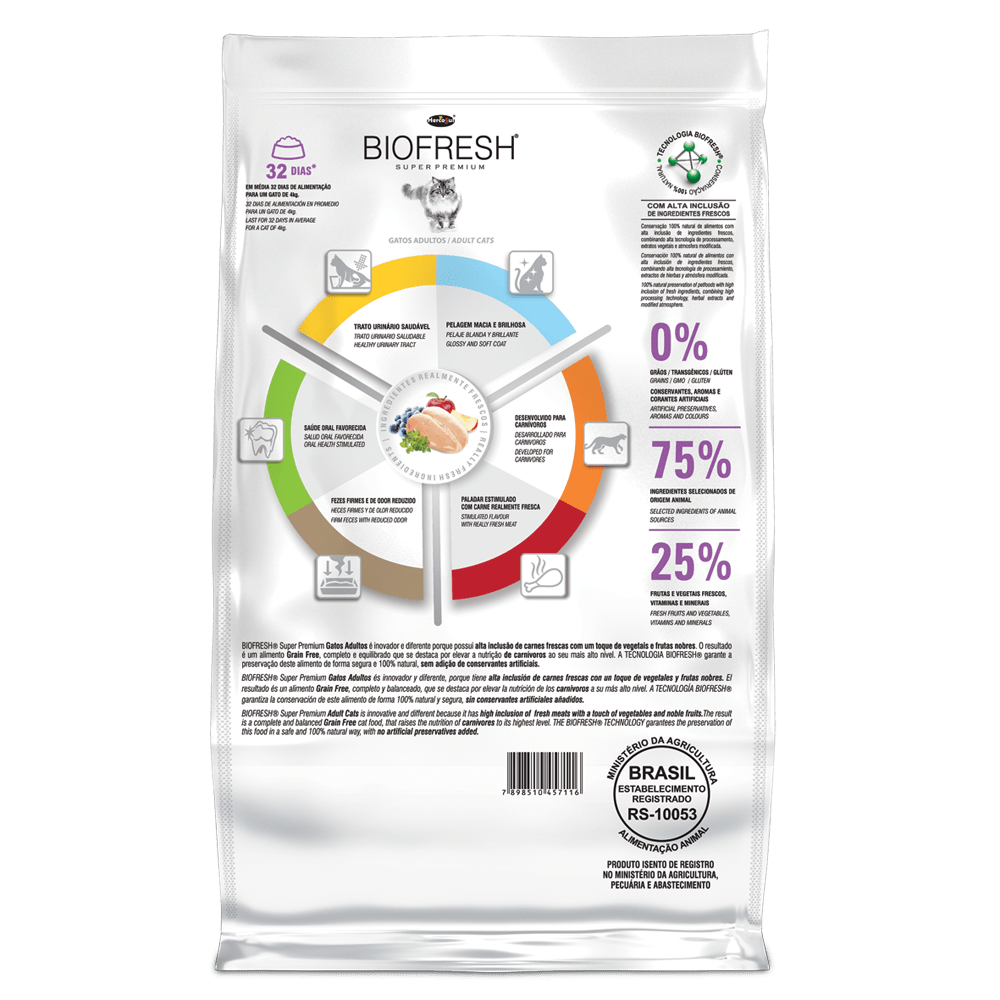 ALIMENTO GATO - BIOFRESH - GATO ADULTO1