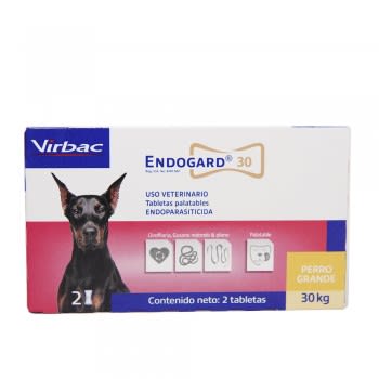 ANTIPARASITARIO INTERNO - VIRBAC - ENDOGARD - MAYOR A 30 KG2