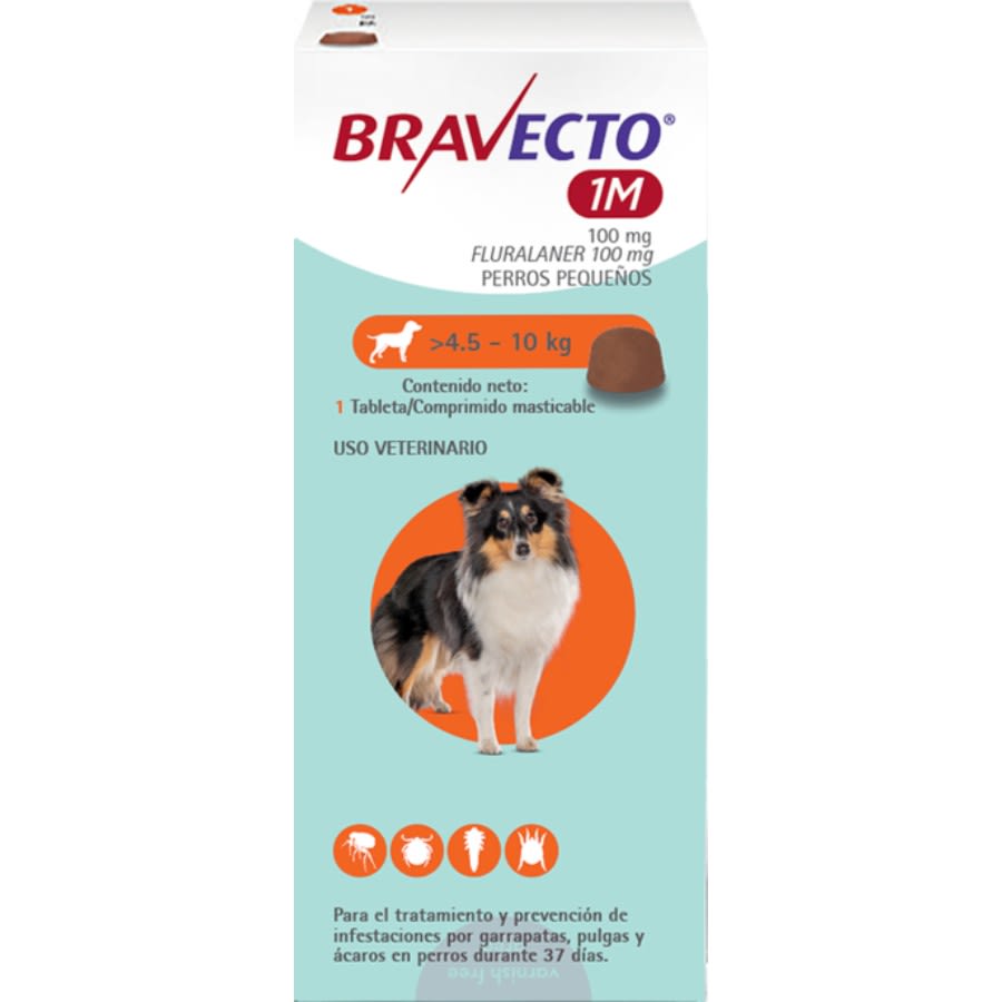ANTIPARASITARIO EXTERNO - BRAVECTO - 1 MES 0