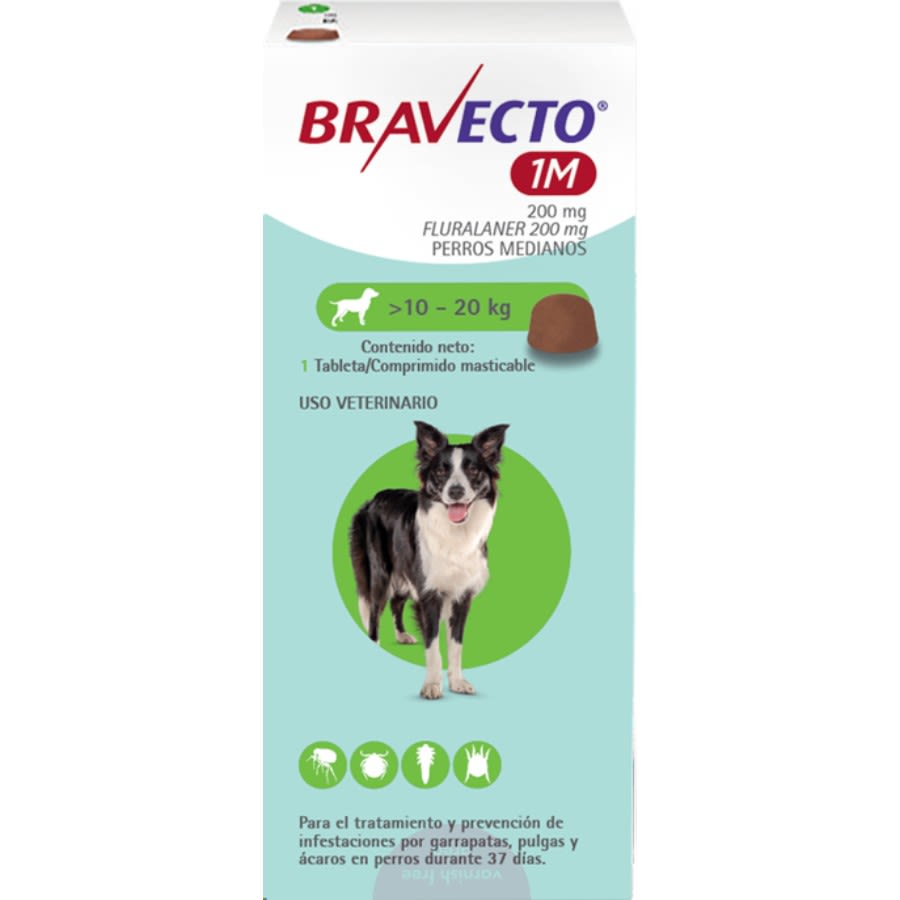 ANTIPARASITARIO EXTERNO - BRAVECTO - 1 MES3