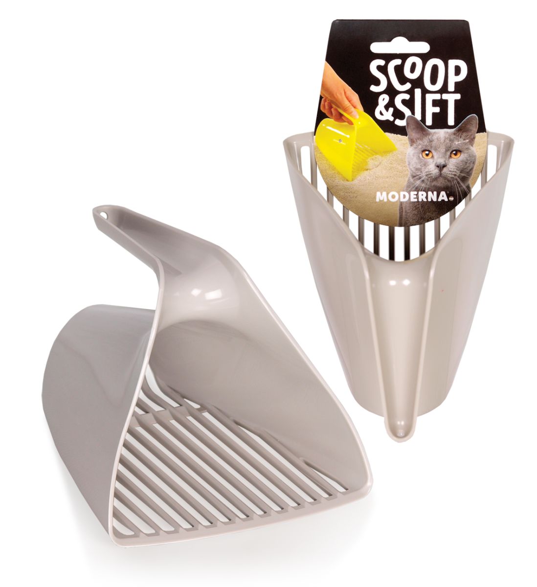 PALA SANITARIA - MODERNA - GRIS 1