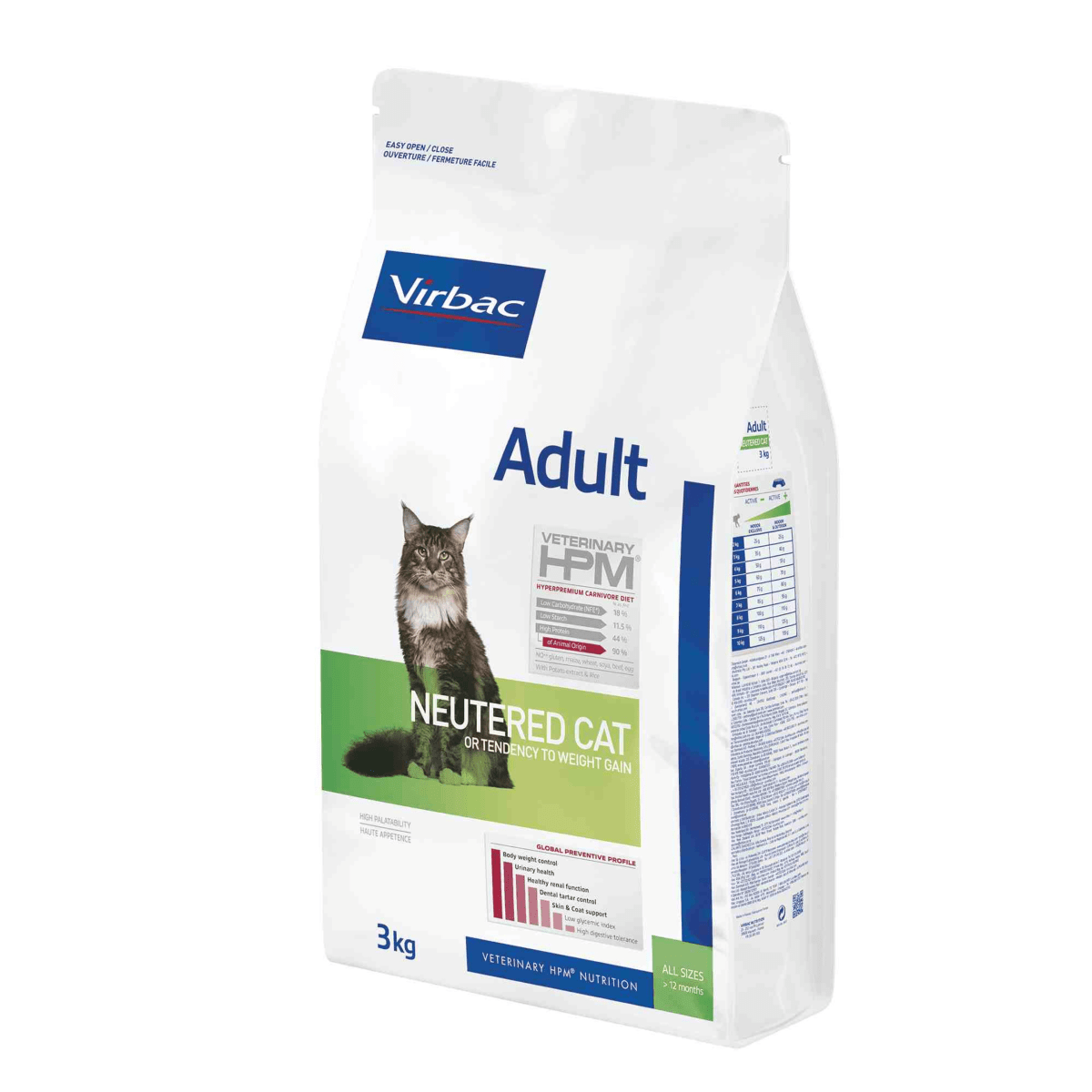 ALIMENTO GATO - VIRBAC - NEUTERED ADULTO 0