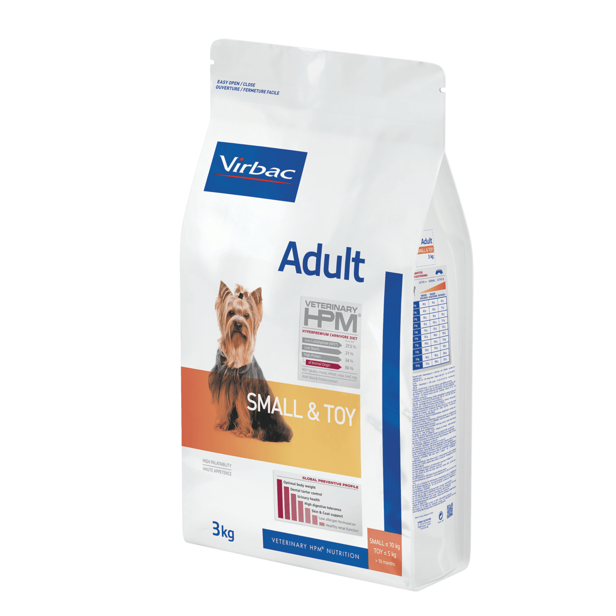 ALIMENTO PERRO - VIRBAC - ADULT SMALL & TOY 0