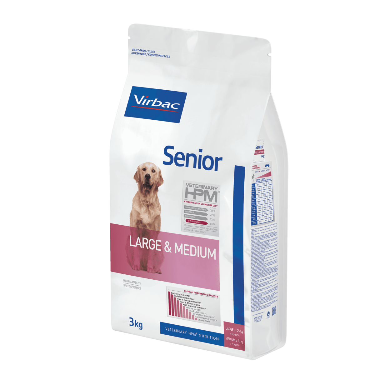 ALIMENTO PERRO - VIRBAC - SENIOR LARGE & MEDIUM1