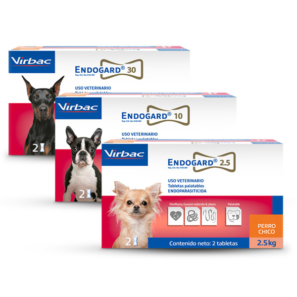 ANTIPARASITARIO INTERNO - VIRBAC - ENDOGARD - MAYOR A 30 KG 0