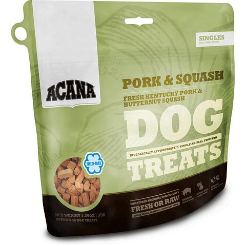 SNACK PERRO - ACANA - PORK & SQUASH 0