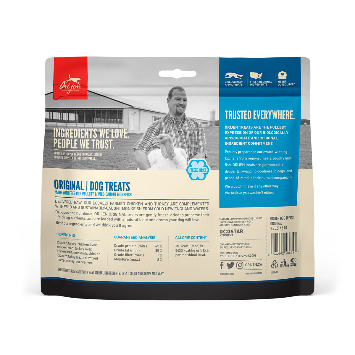 SNACK PERRO - ORIJEN - ORIGINAL2