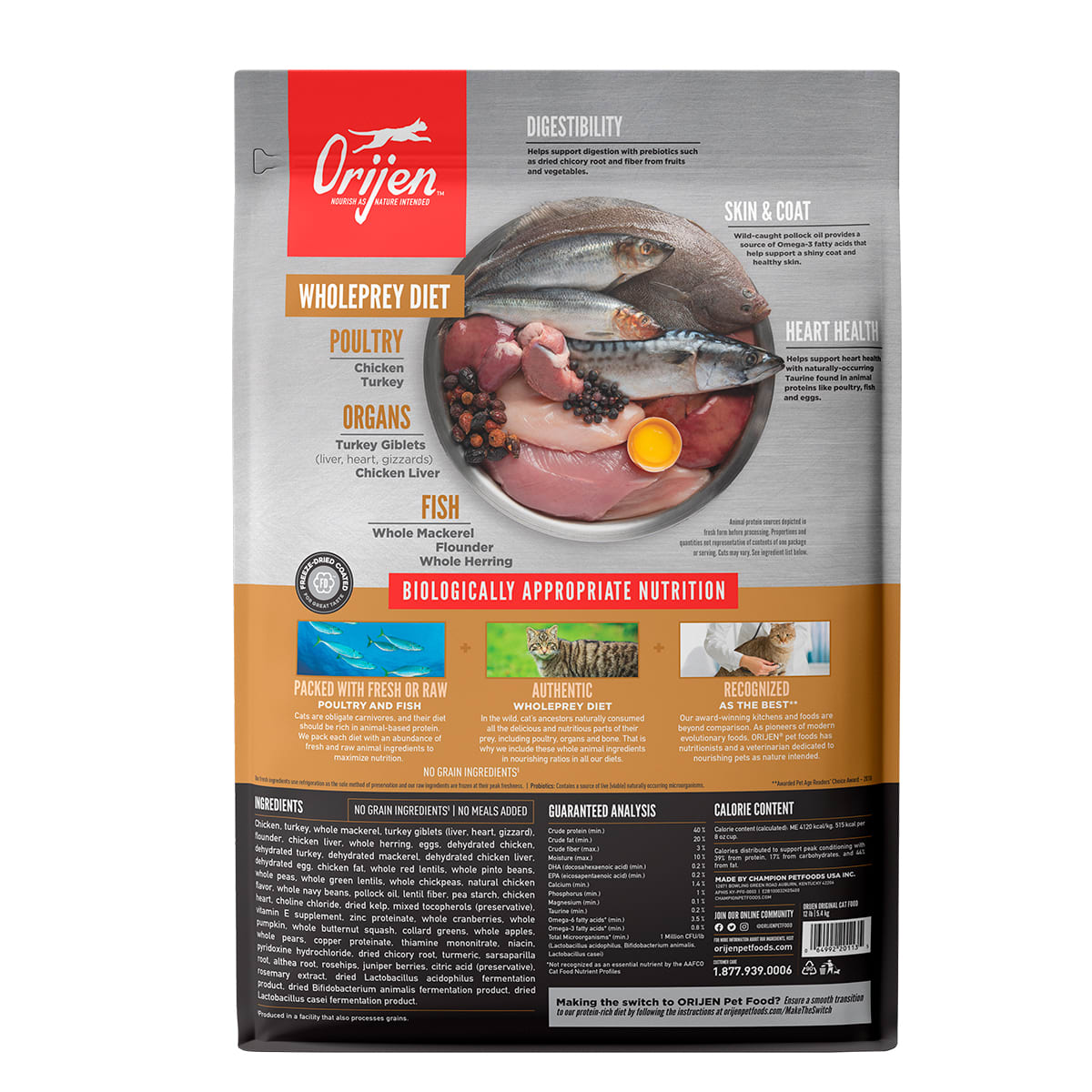 ALIMENTO GATO - ORIJEN - ORIGINAL - EX CAT & KITTEN2