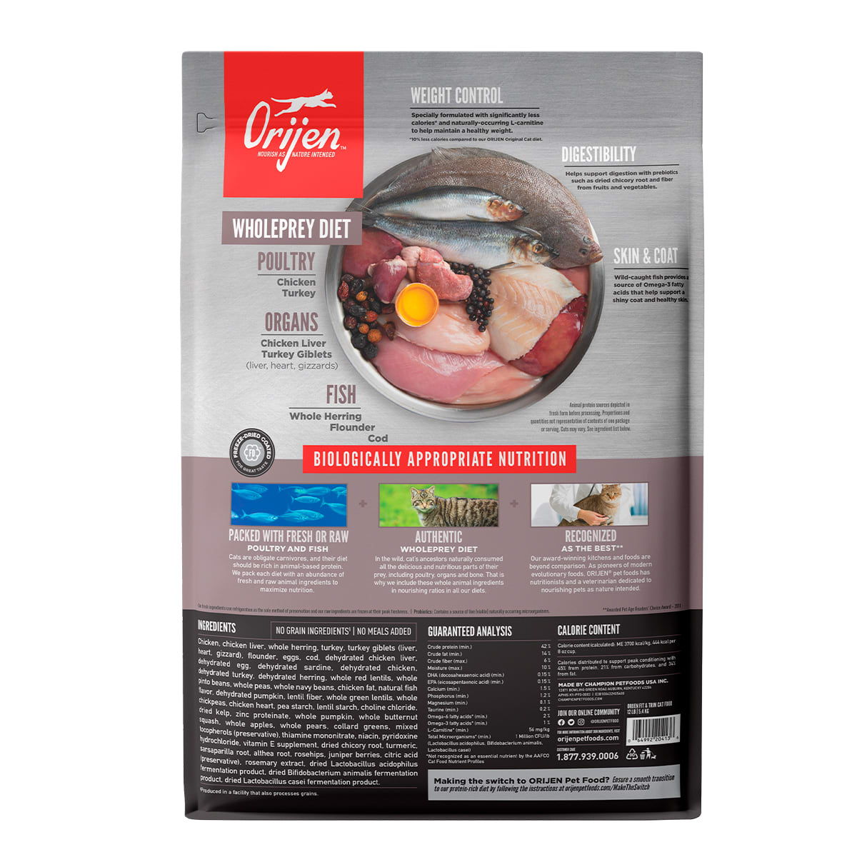 ALIMENTO GATO - ORIJEN - FIT & TRIM2