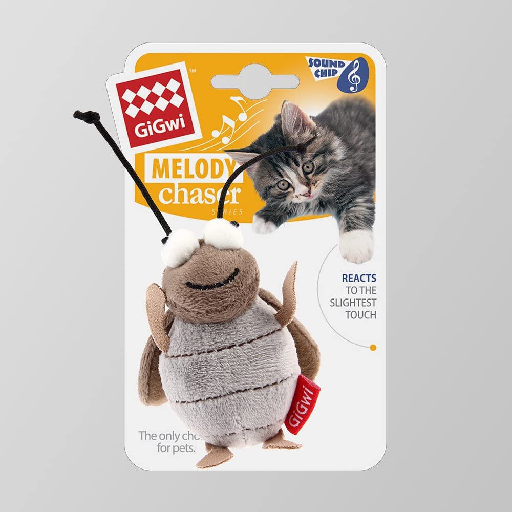 JUGUETE MASCOTA - GIGWI - GRILLO MELODY CHASER3