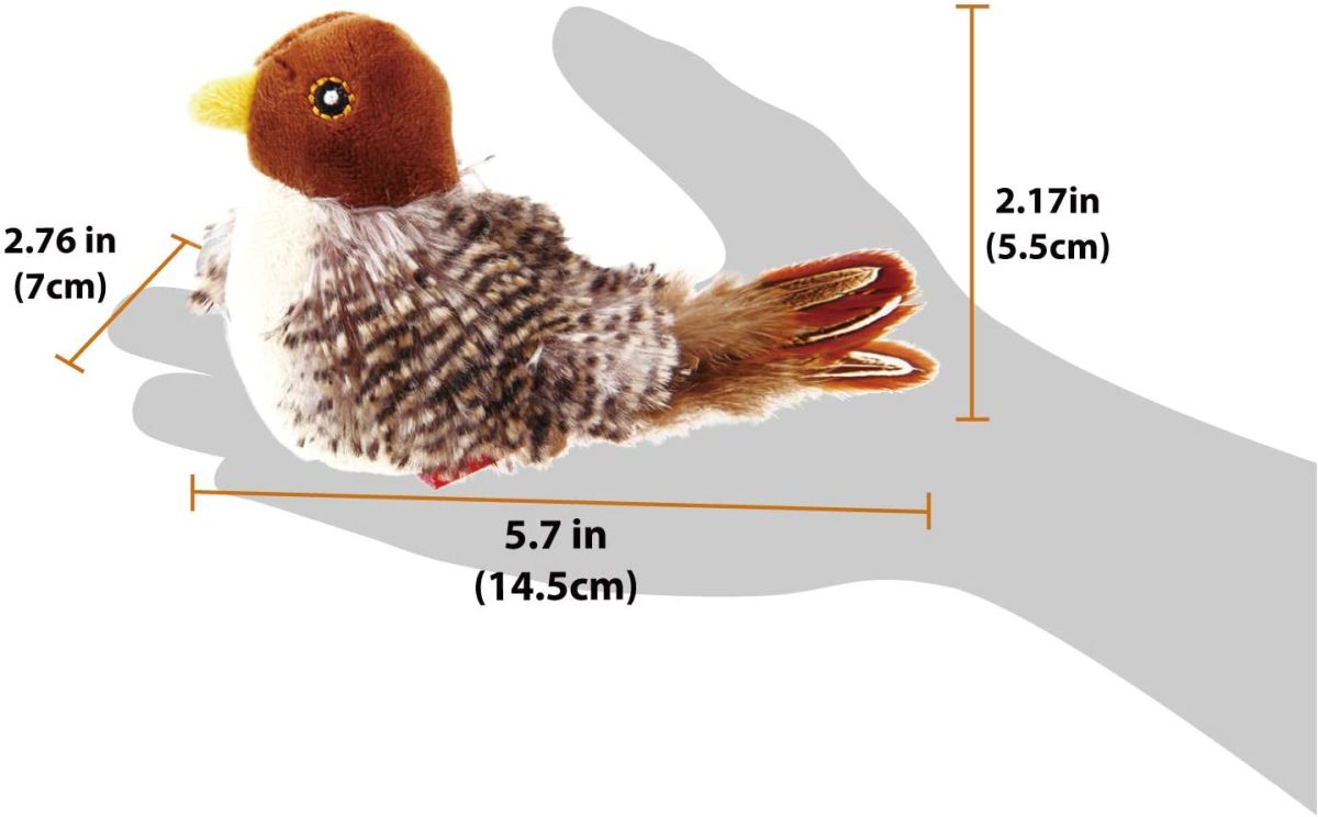 JUGUETE MASCOTA - GIGWI - PAJARO MELODY CHASER7