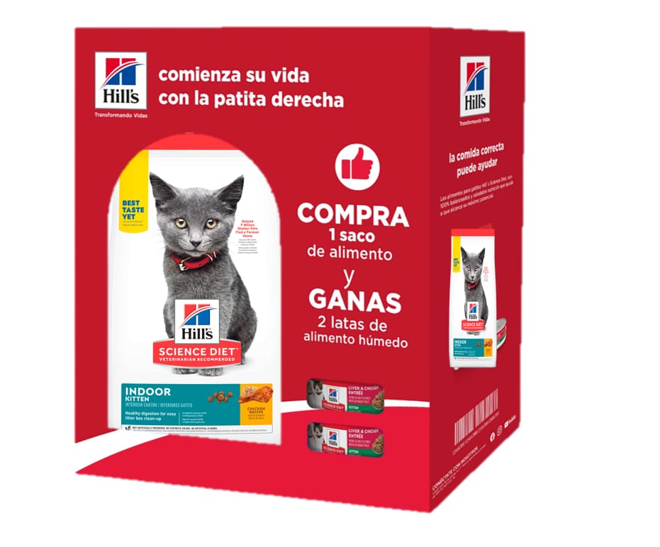 ALIMENTO GATO - HILLS - KITTEN INDOOR 1
