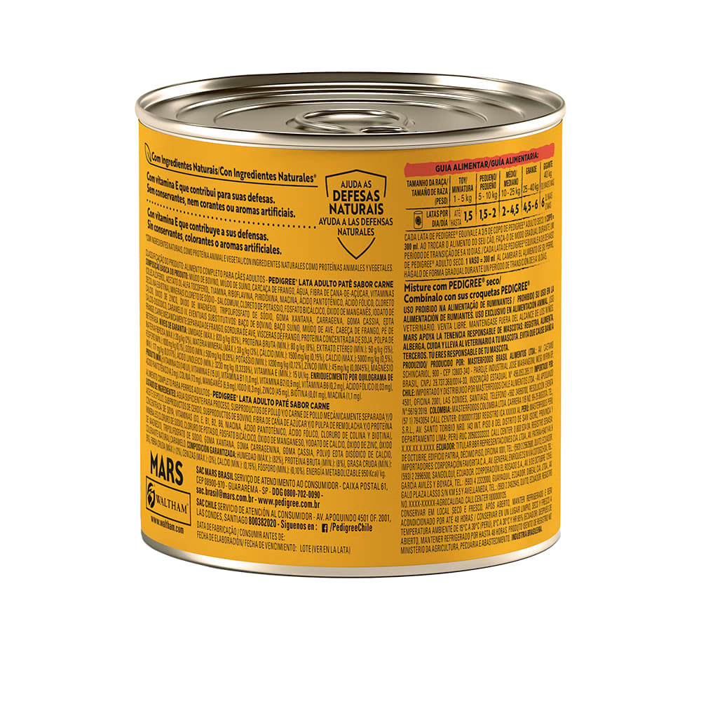 ALIMENTO HUMEDO PERRO - PEDIGREE - LATA ADULTO POLLO2