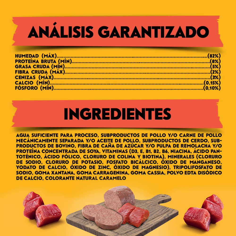 ALIMENTO HUMEDO PERRO - PEDIGREE - LATA ADULTO POLLO6