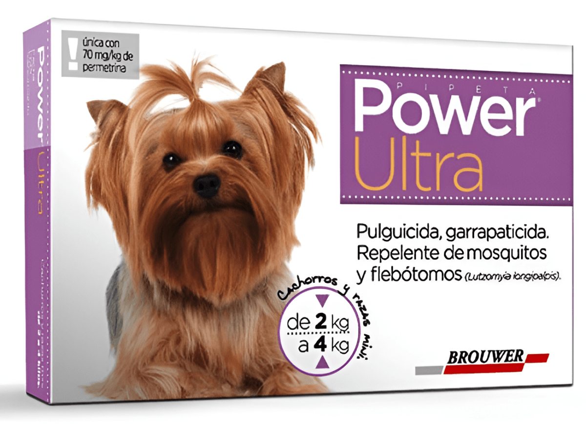 ANTIPARASITARIO EXTERNO PERRO - POWER ULTRA4