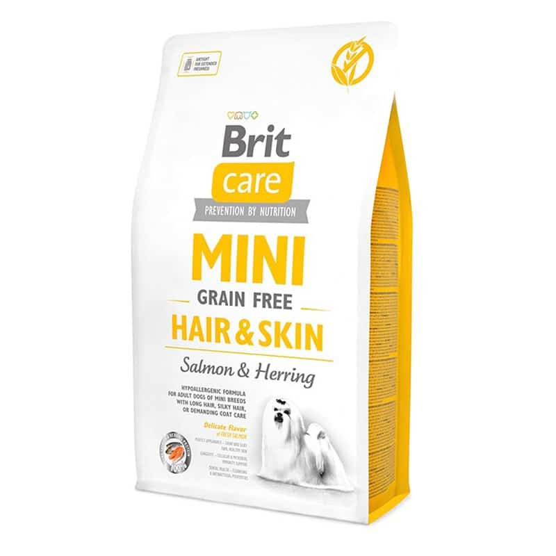 ALIMENTO PERRO - BRIT CARE - MINI LIBRE DE GRANO HAIR & SKIN1