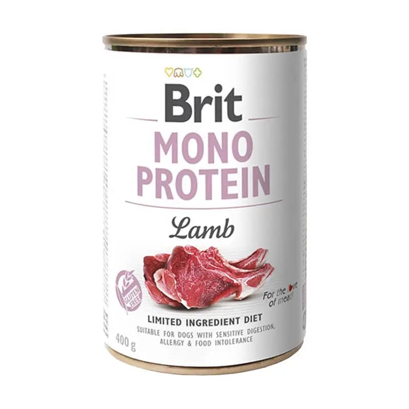 ALIMENTO HUMEDO PERRO - BRIT CARE - MONO PROTEIN LAMB1