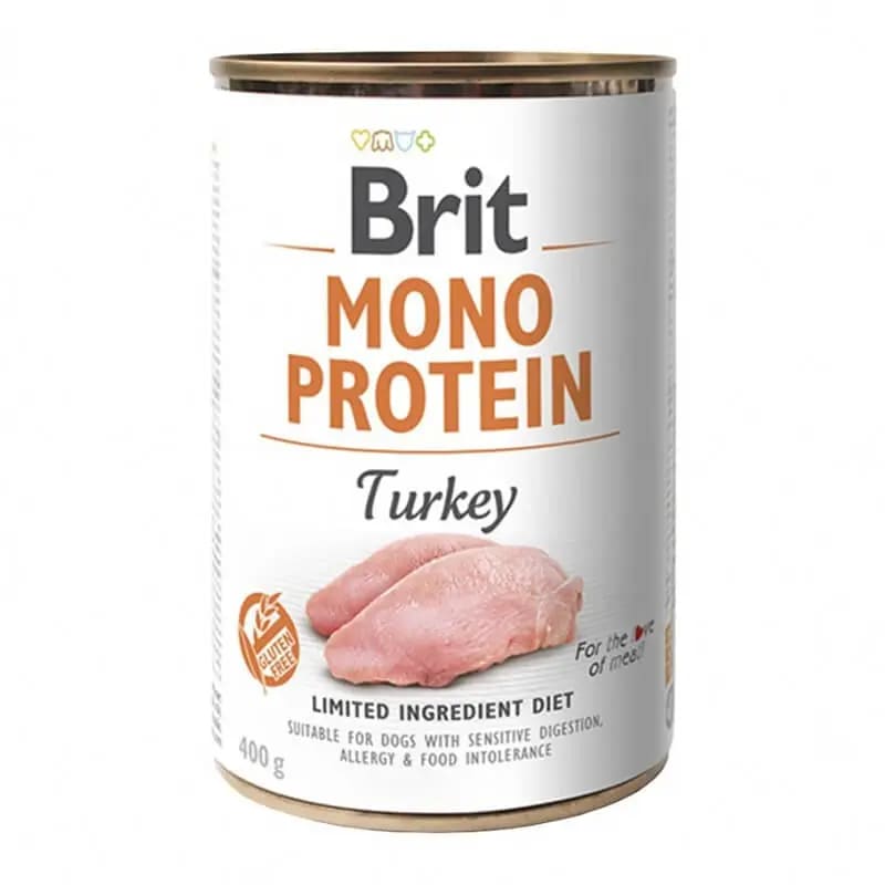 ALIMENTO HUMEDO PERRO - BRIT CARE - MONO PROTEIN TURKEY1